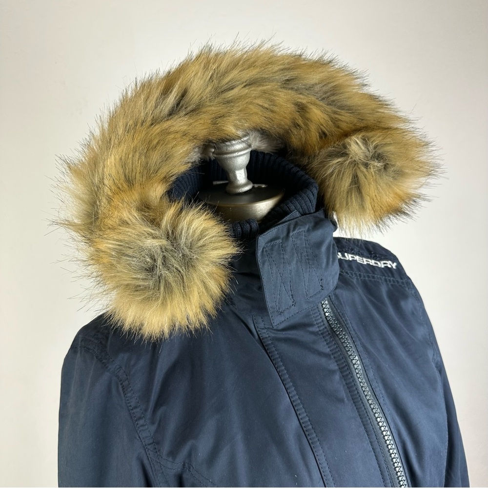 Superdry Shearling and Faux Fur Women's Parka - Picture 7 of 15